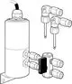 Differenzdruck-Messumformer mit einem zylindrischen Gehäuse und mehreren Anschlüssen, hergestellt von IMI Hydronic Engineering, zur Druckmessung in Heizungsanlagen.